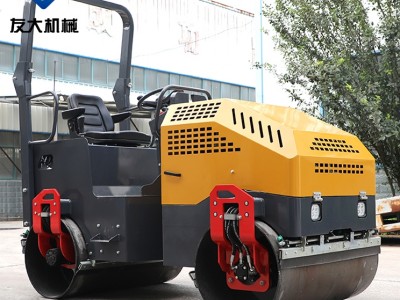 小3吨座驾双钢轮压路机 压实沥青双